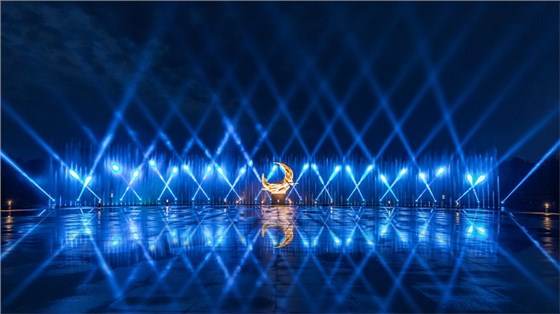 長春凈月潭燈光秀