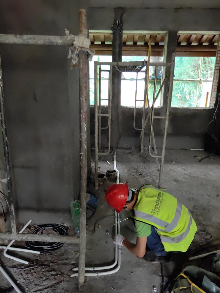 重慶十八梯項目-管線預埋