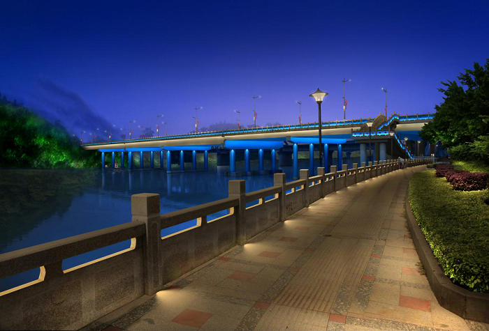 韶關(guān)三江六岸夜景照明