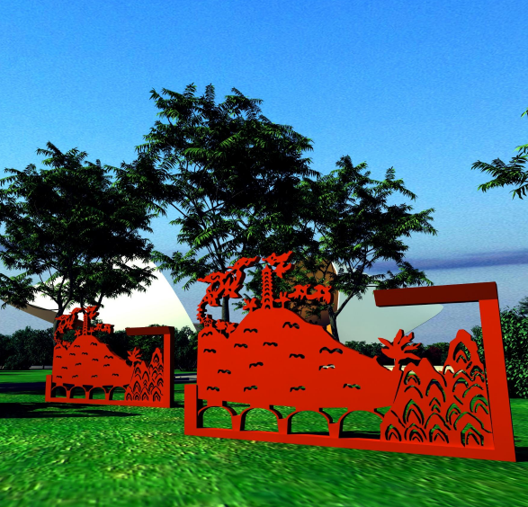 延安中軸線夜景規(guī)劃設(shè)計